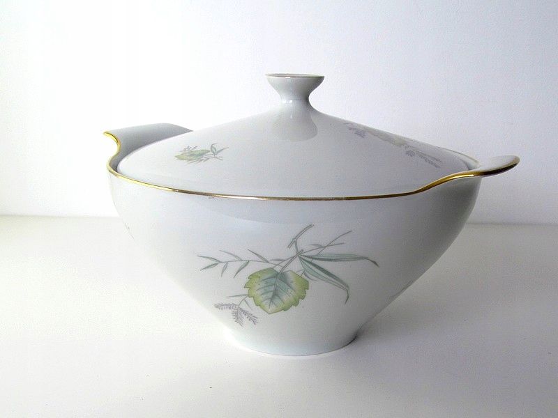 vintage piękna porcelanowa waza ilmenau