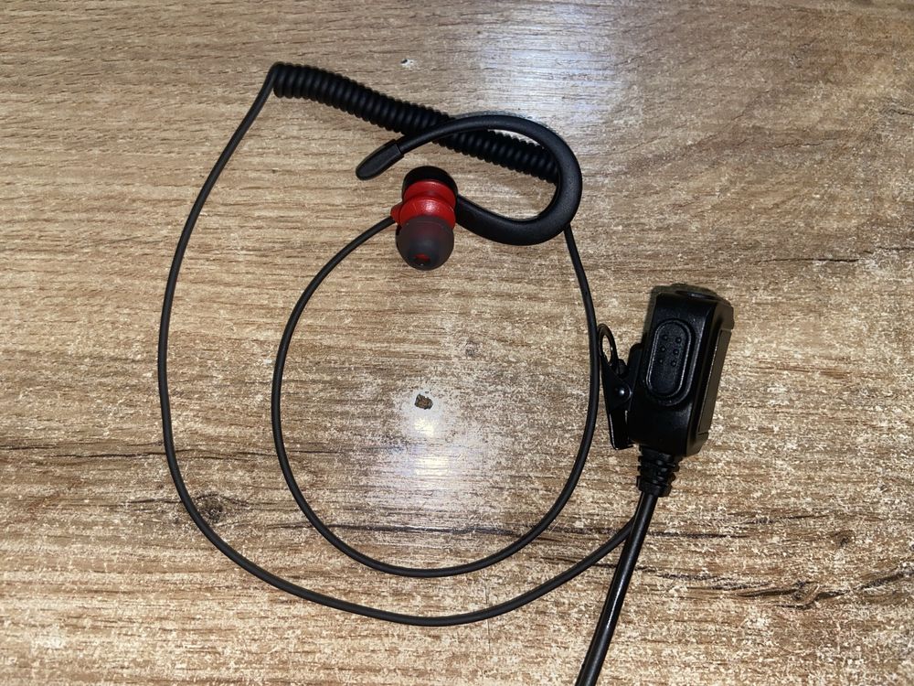 Контактний навушник з мікрофоном PTT для Motorola CP040, CP200, XTN446