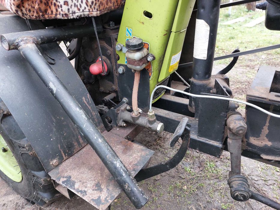 Трактор із мотоблока Зубр