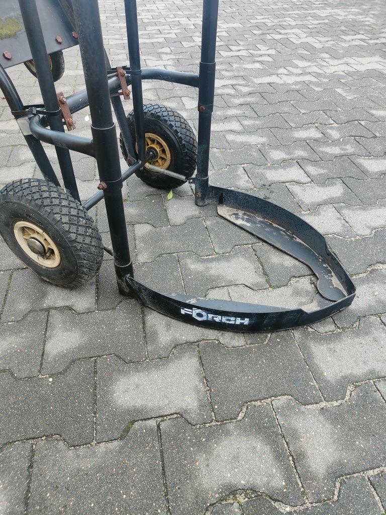 Wózek do transportu opon i kół osobowych i SUV, udźwig 200 kg FORCH