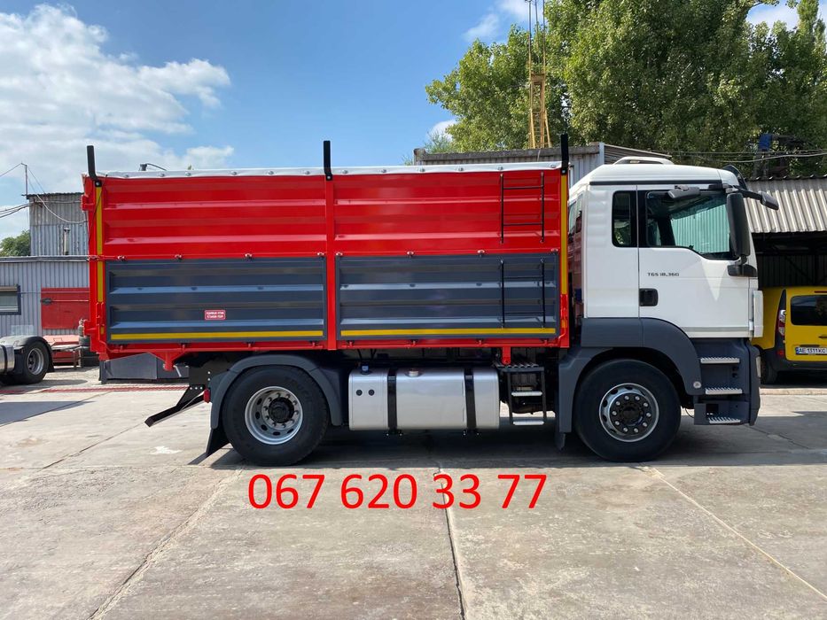 Переобладнання на самоскид daf  man volvo  scania