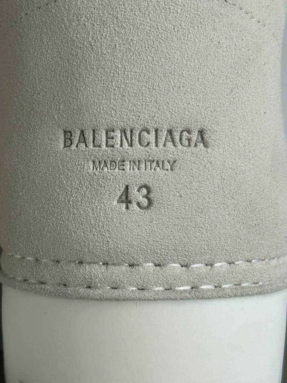 BALENCIAGA ALASKA SKI FUR BOOTS ботинки белые чоботи білі уггі ugg low