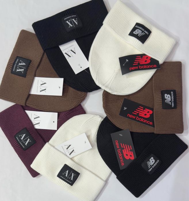 Тепла фірмова шапка Calvin Klein / Hugo Boss / Nike /Armani