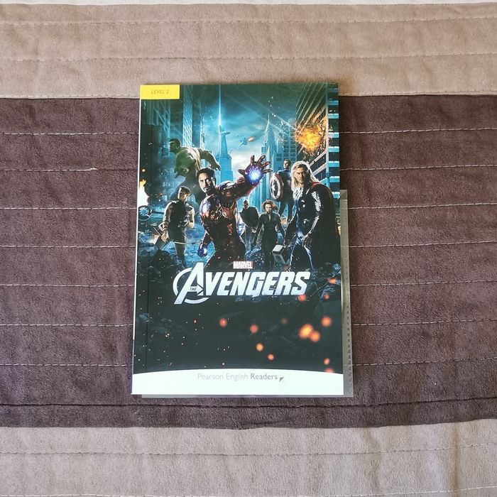 Książka - Marvel Avengers + CD Pearson English Readers (do nauki ENG)