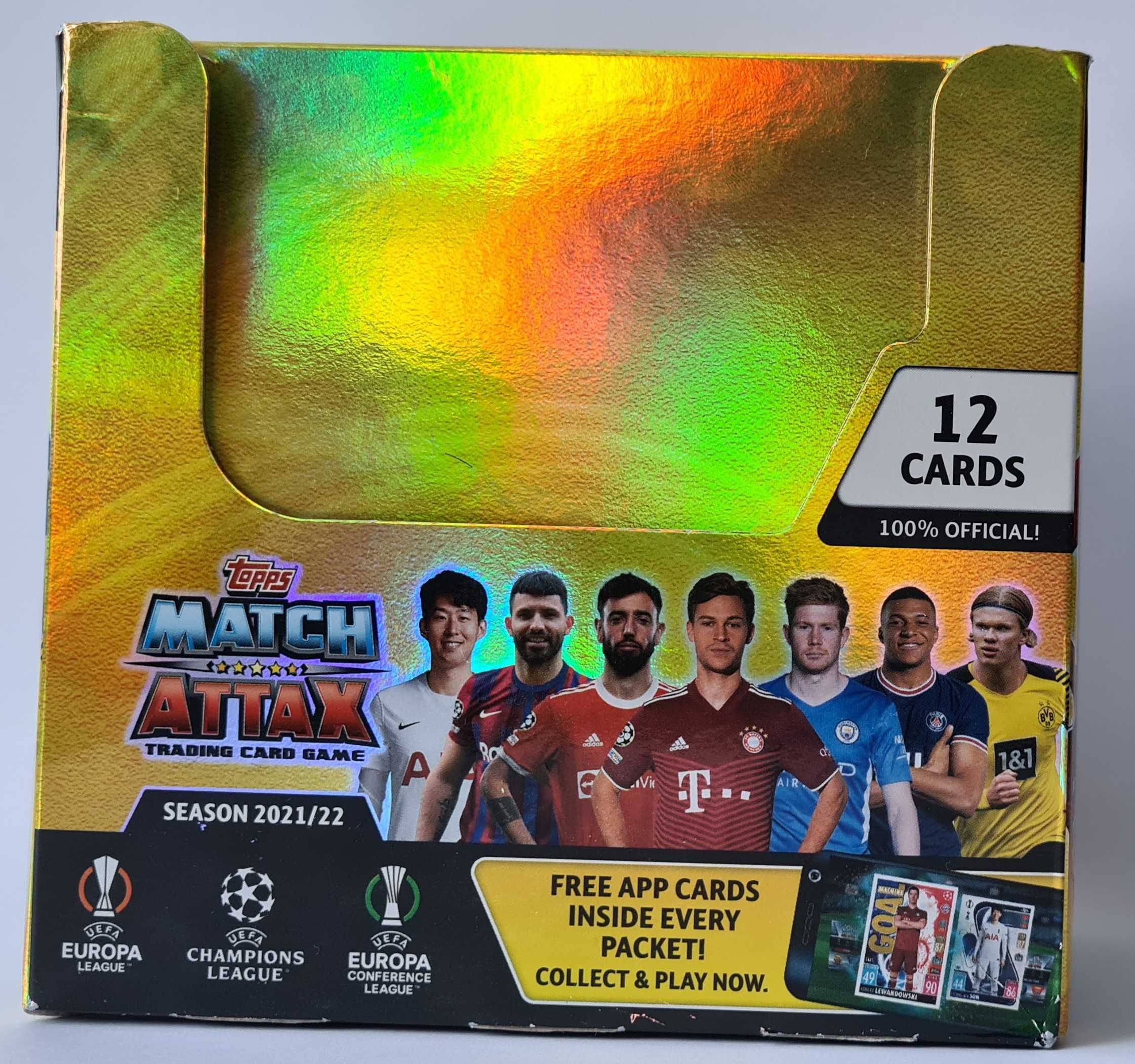 nowe MATCH ATTAX UEFA 2021/22 KARTY 120 saszetki 10