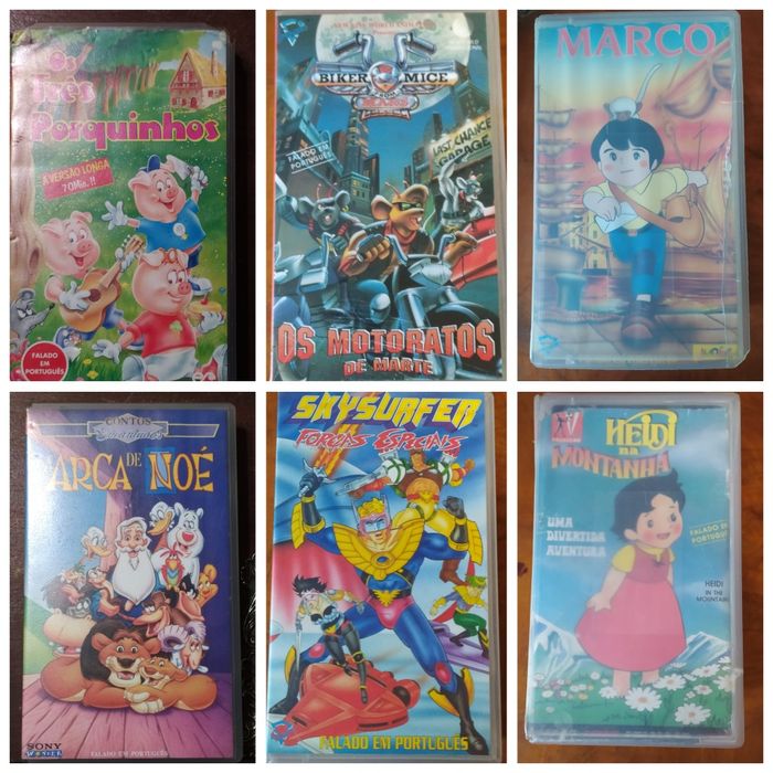 Cassetes VHS Filmes