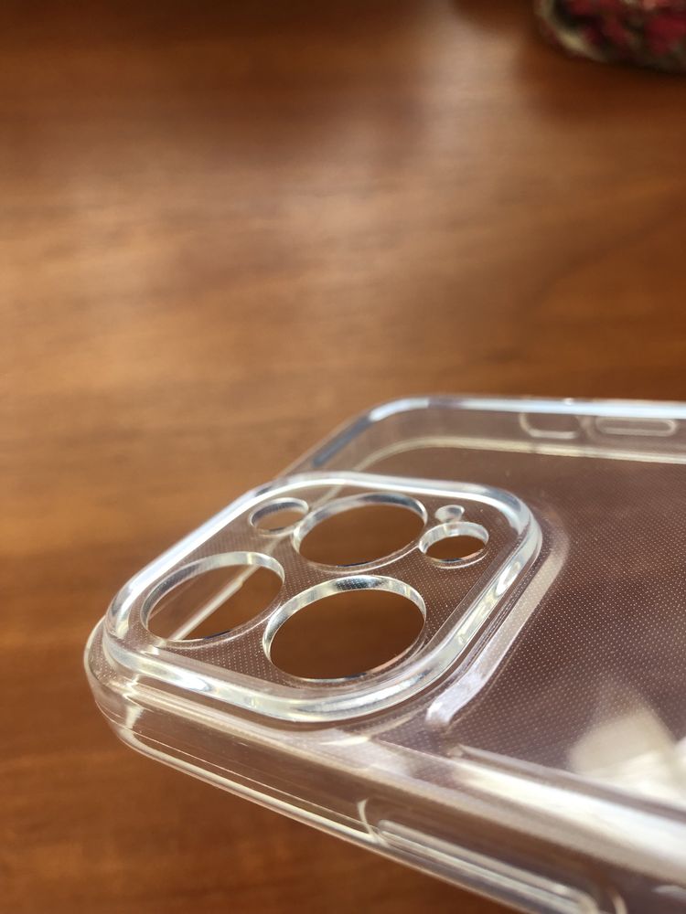 Прозрачный чехол на Айфон 14 Pro Max space TPU
