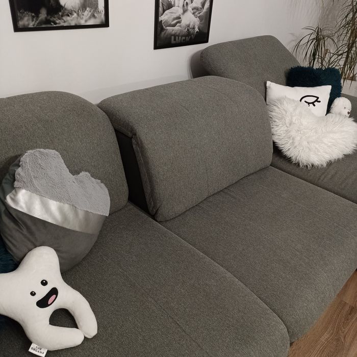 Narożnik z funkcją spania oraz dodatkowymi funkcjami + gratis