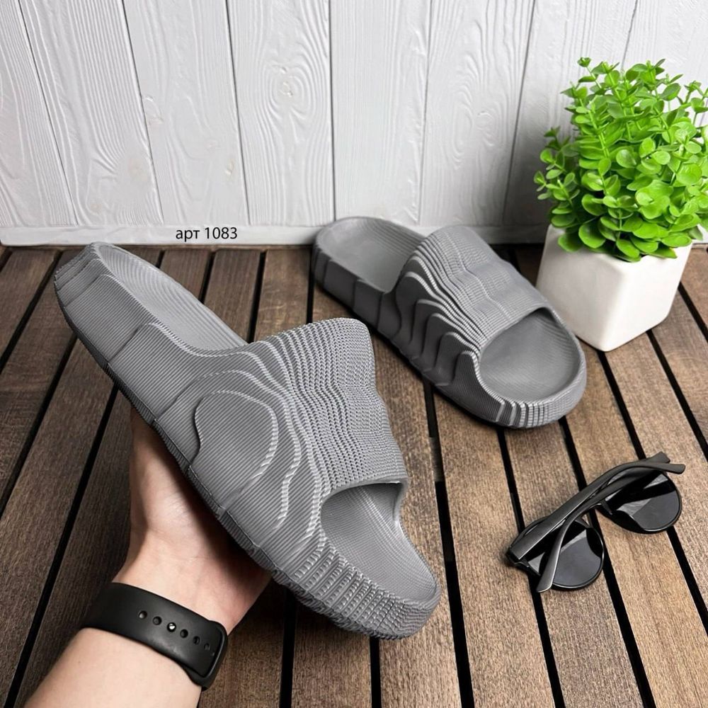 Топ Сезону! Тапки Adidas Adilette 22 (тапочки, шльопанці адідас)
