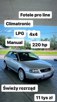 A3 nie S3 quattro LPG 220 hp polift manual