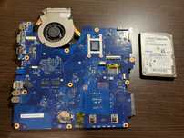 plyta glowna + procesor + ram + hdd