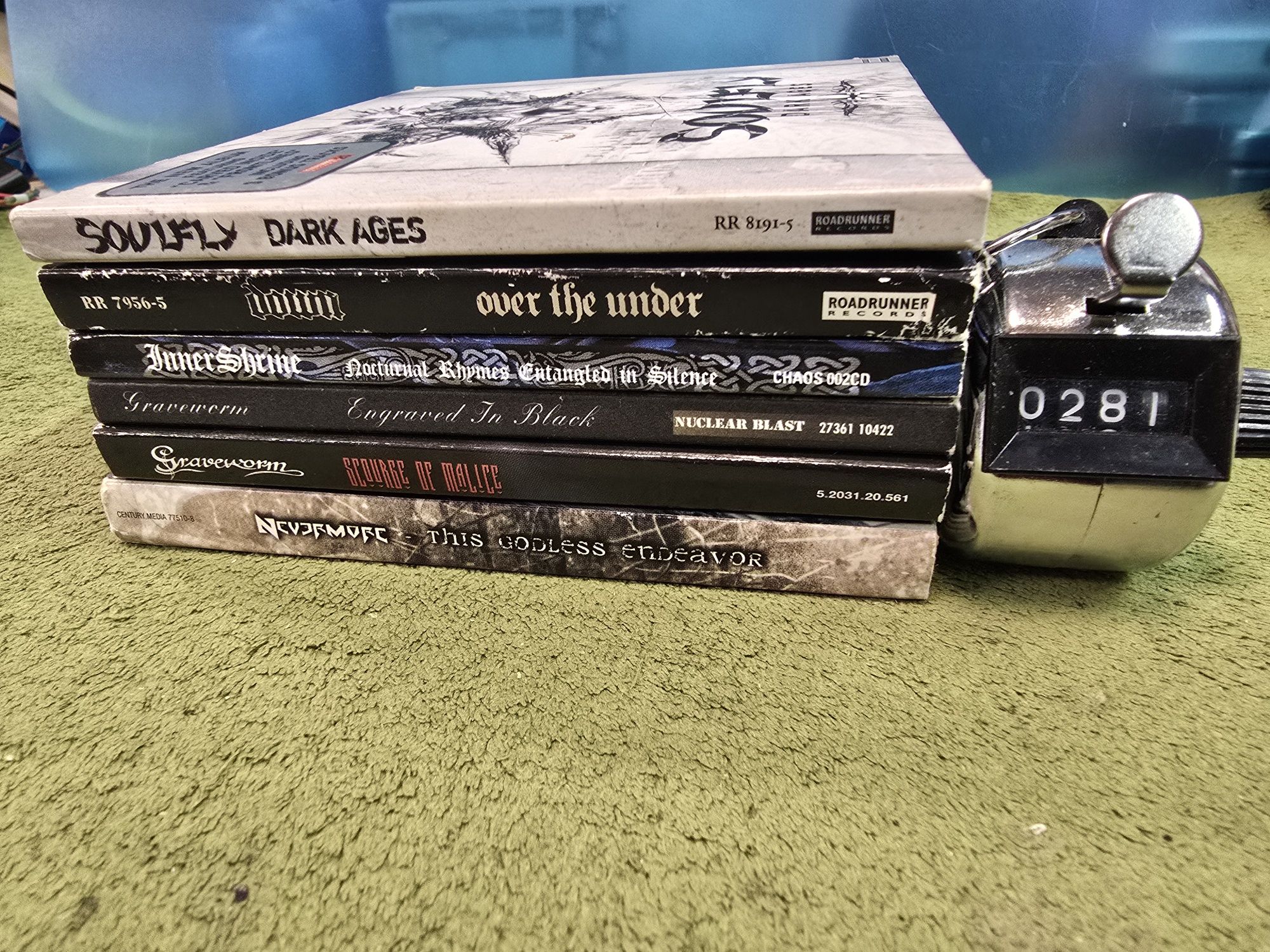6 płyt CD różni wykonawcy-metal.