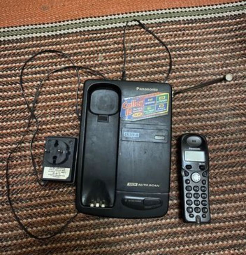 Телефон Panasonic на запчасти база трубка kx-t4109-b kx-tga110ua