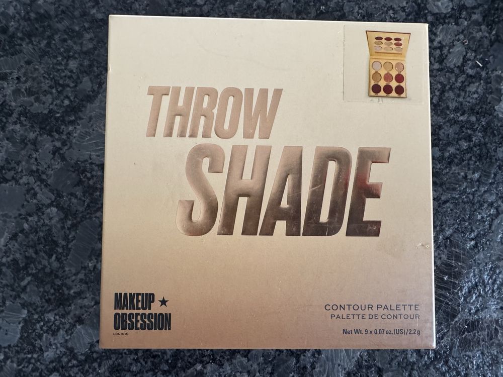 Paleta do konturowania twarzy Throw Shade Makeup Obsession