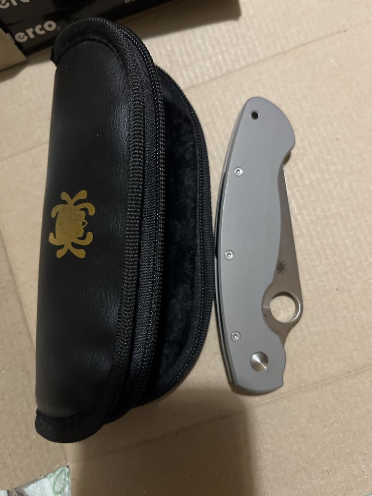 Spyderco military ti