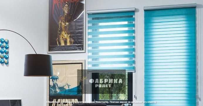 Жалюзи рулонные, роллеты, тканевые День/Ночь Фабрика Ролет.