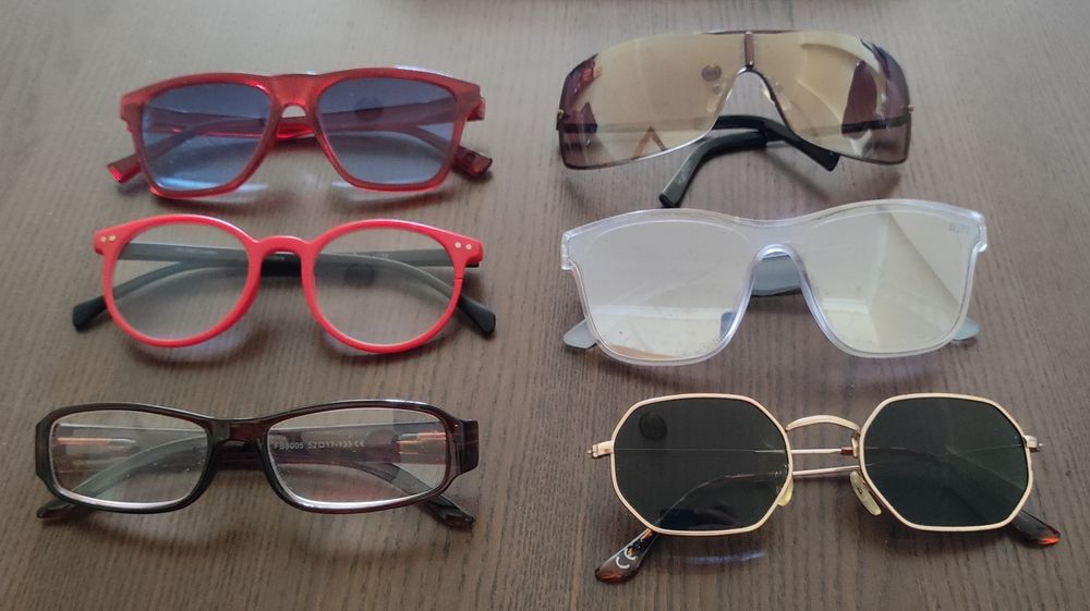 Lote de óculos sol e ver