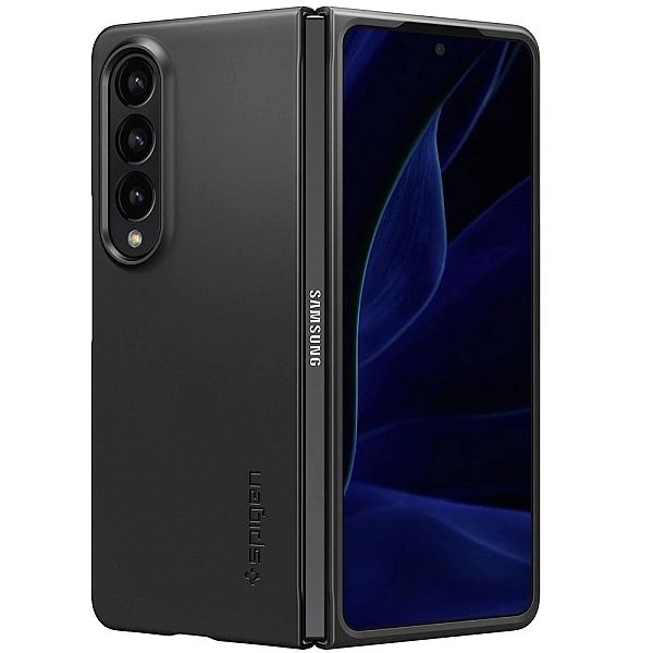 Spigen Spigen Air Skin Samsung Galaxy Z Fold 4 czarny/black ACS05103