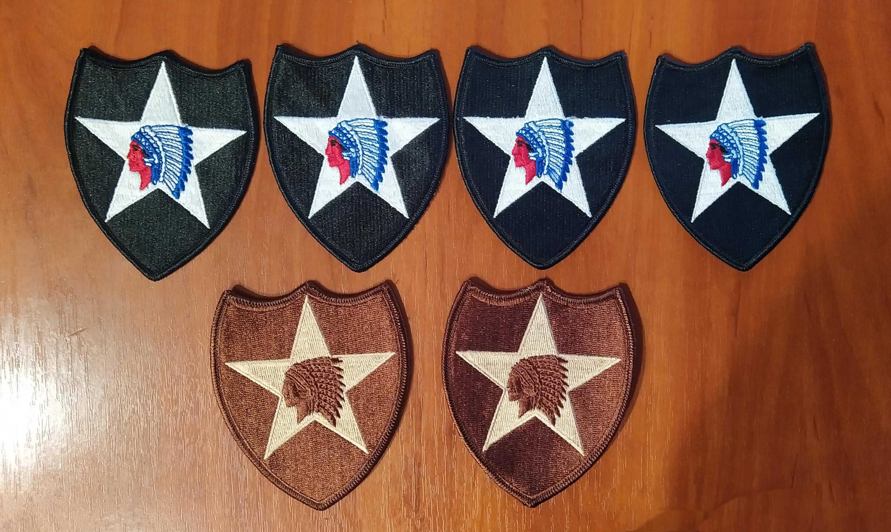 Naszywka USA - US ARMY - Cavalry, Infantry Brigade, Infantry Division