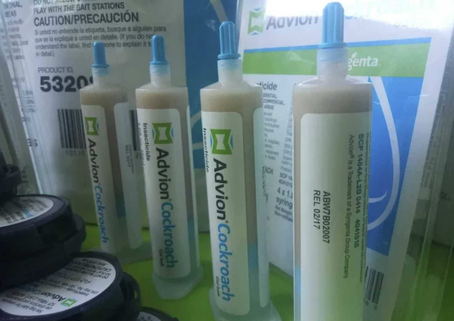 Гель яд от тараканов Dupont Advion Cockroach Gel Evolution Syngenta