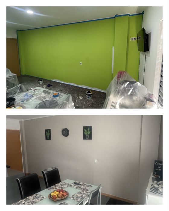 Pinturas , Pavimentos flutuantes , Tetos e paredes pladur