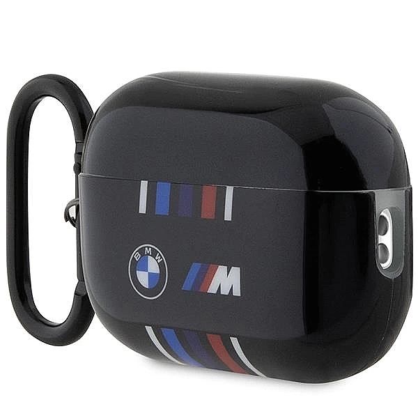 Etui BMW Multiple Colored Lines na AirPods Pro 2 gen - czarne