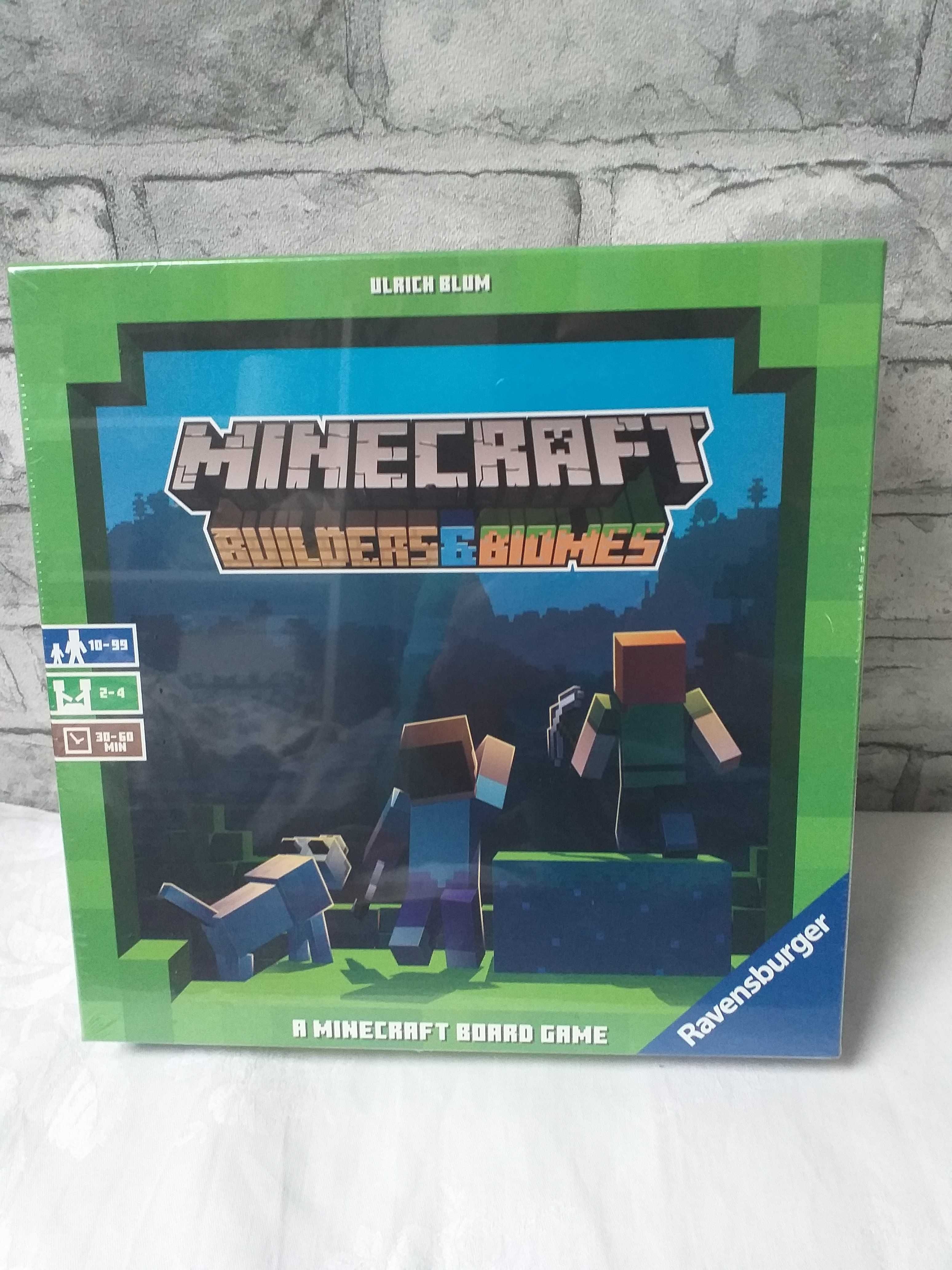 MINECRAFT gra planszowa Builders and Biomes RAVENSBURGER