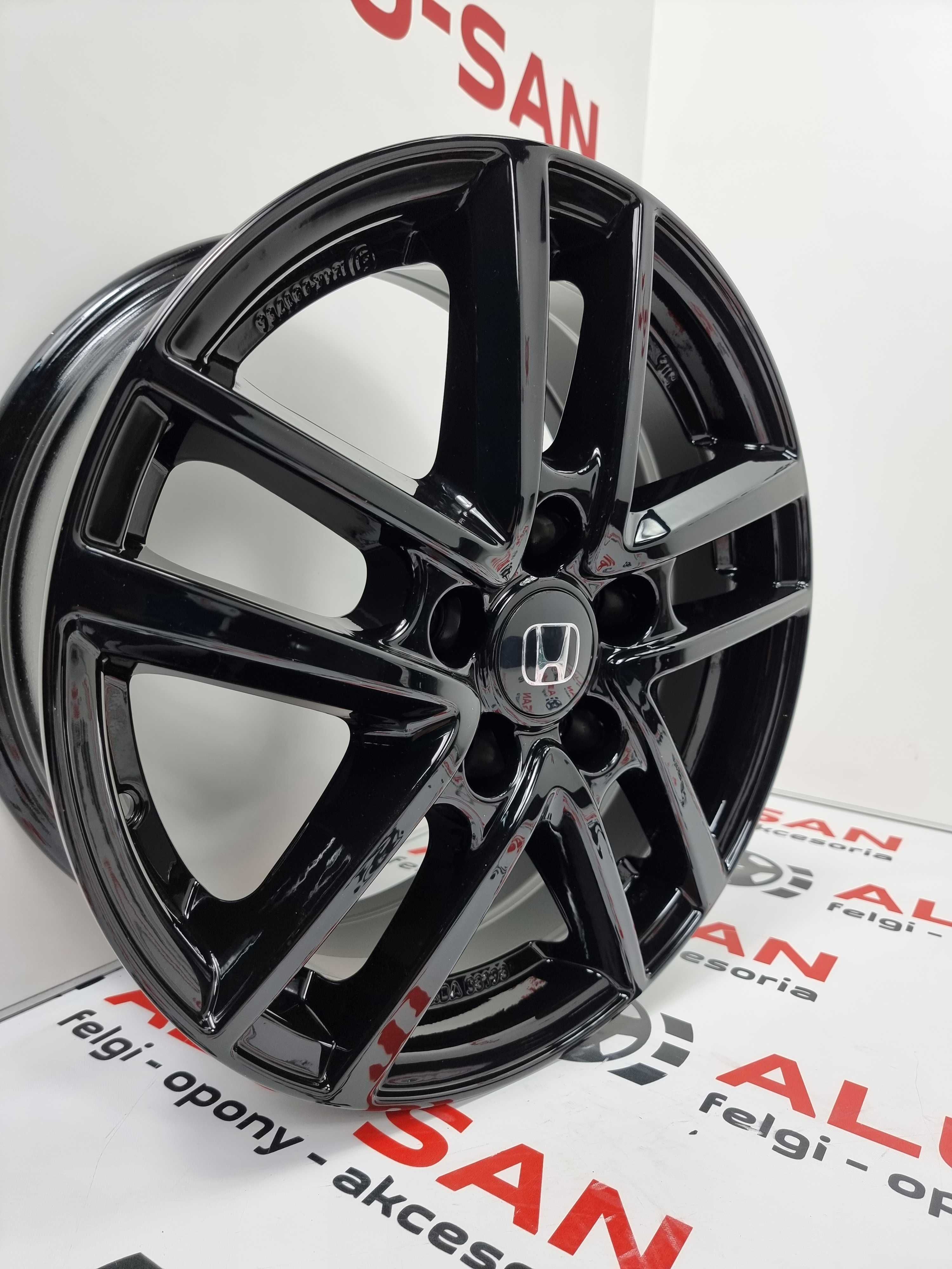 NOWE alufelgi HONDA 16" 5x114 Civic CR-V Integra Stream Czarne