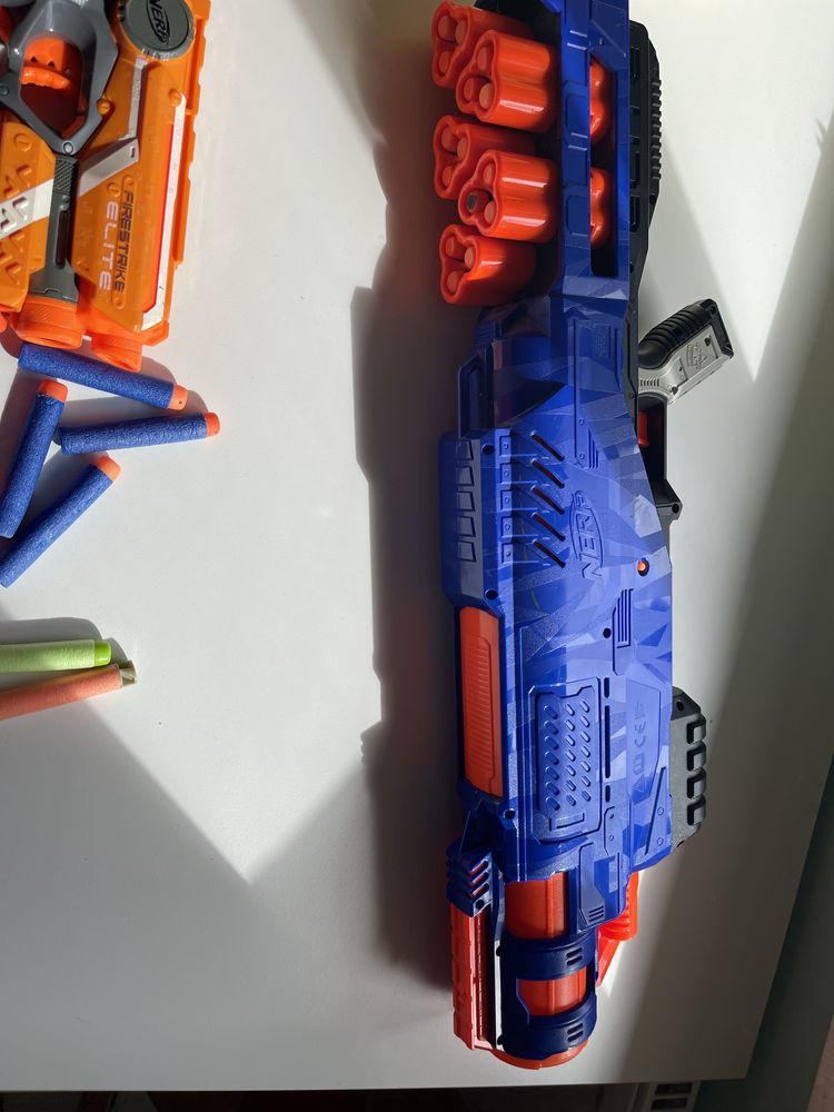 Nerf pistolet N strike elite blaster plus nerf fire strike elite