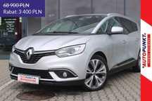 Renault Grand Scenic INTENS 7-os. + DCT, 2019r. Automat, Clima, PDC, Skóra, Alu20, VAT23