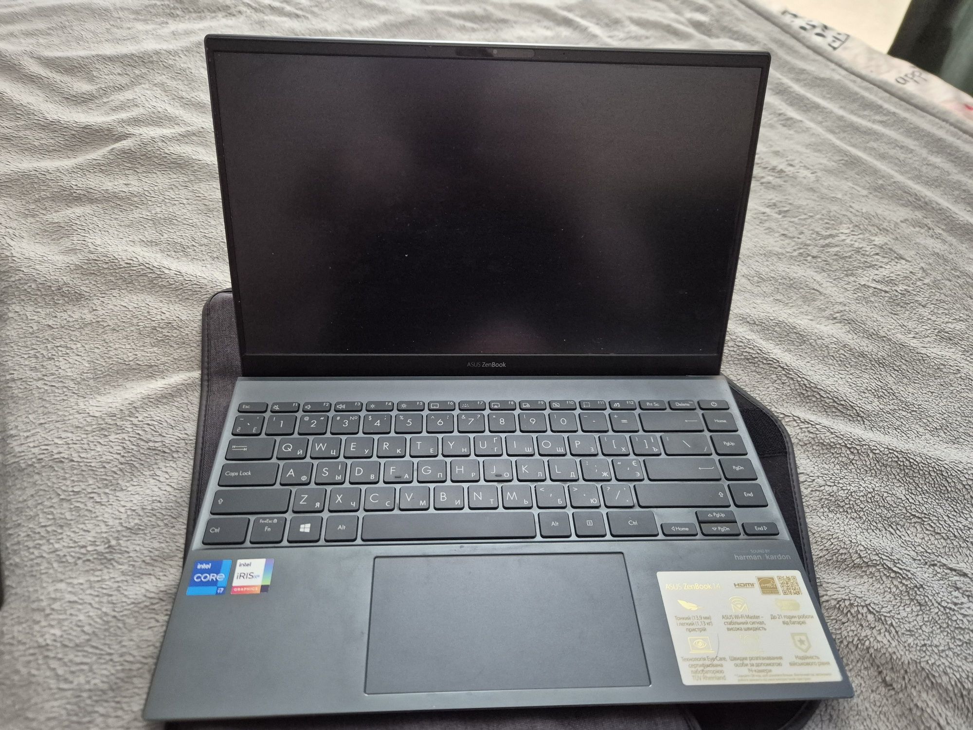 ASUS ZenBook 14″ UX425E FHD i7-1165G7 Intel Iris Xe 16GB 512GB SSD