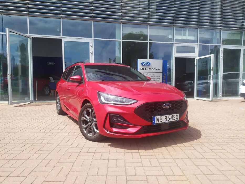 Ford Focus Salon POLSKA wersja 155KM Mhev, M6 ST-LINE X