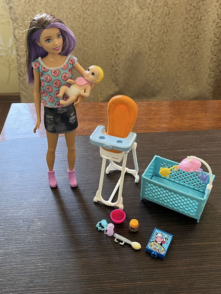 Barbie Барбі Скипер Skipper набір догляд за малюком