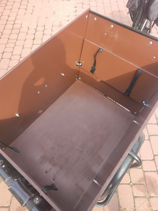 Riksza rowerowa towarowa do przewozu dzieci Babboe Big