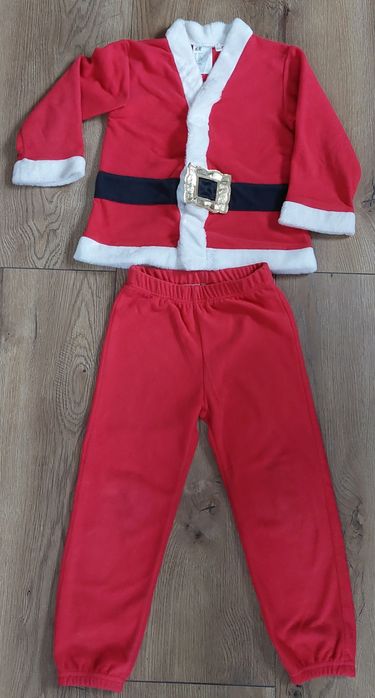 Strój Świętego Mikołaja 110/116 H&M