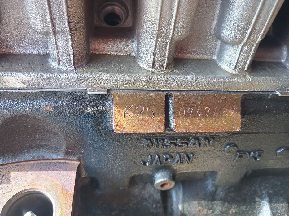 Silnik nissan k25.missan, Heli Tcm