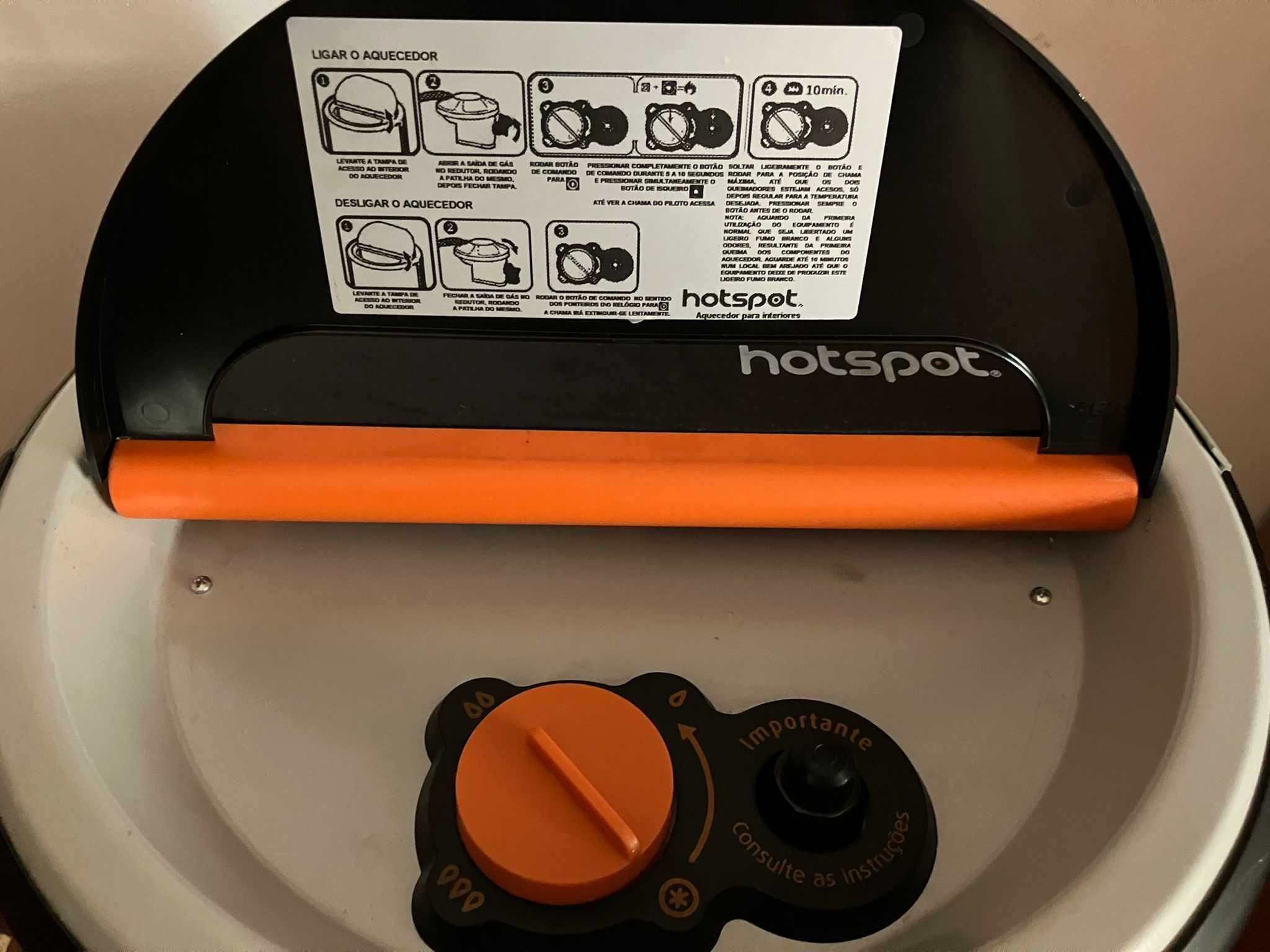 Aquecedor Hotspot Galp + Bilha de Gás