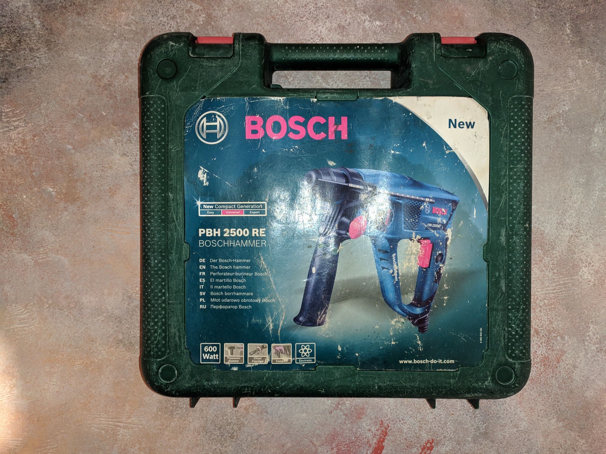 Перфоратор Bosch PBH 2500 RE