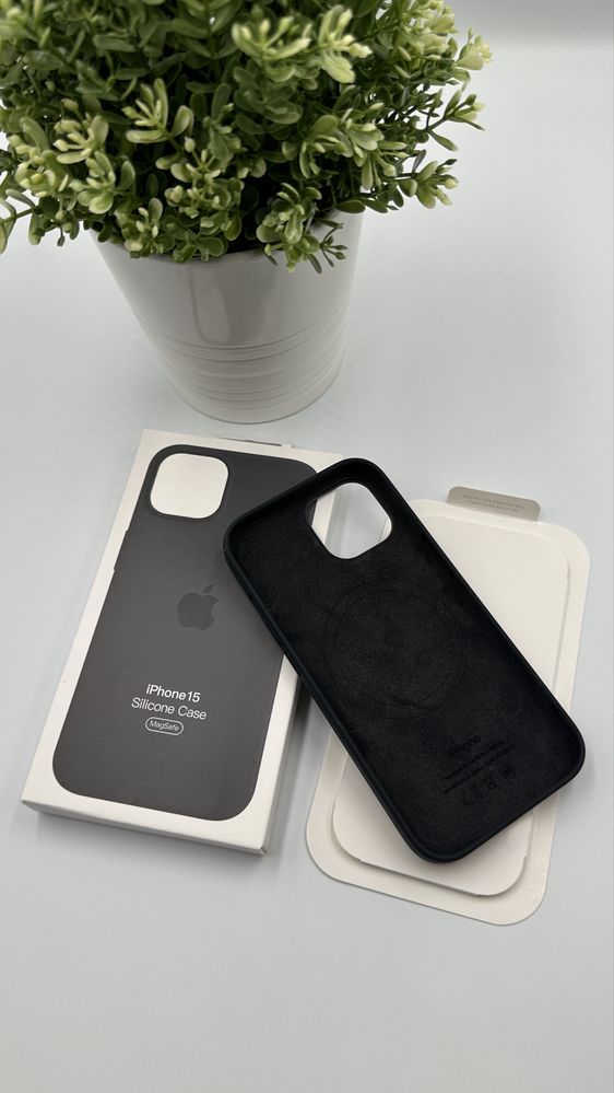 Silikonowe Magsafe Etui do Iphone’a 15 Black