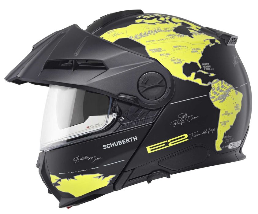 Kask motocyklowy Schuberth E2 Atlas Yellow new 2025