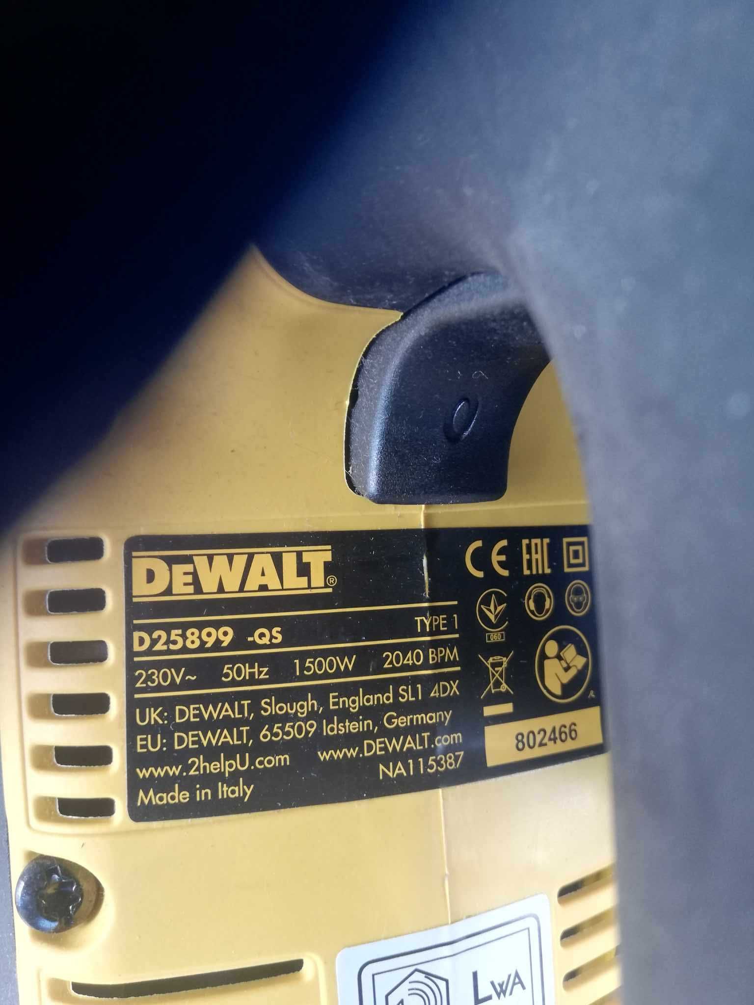 Wynajem młota wyburzeniowego DeWalt D25899K-QS  17,9J