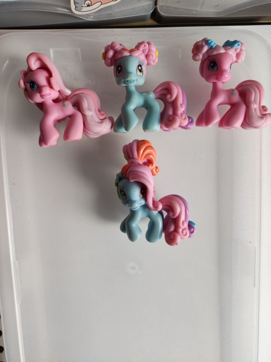 Mlp my little pony g3 G3,5 ponyville mini figurki zestaw