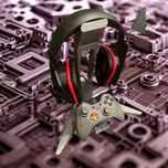 Suporte para comando + headset - Controller holder/stand.