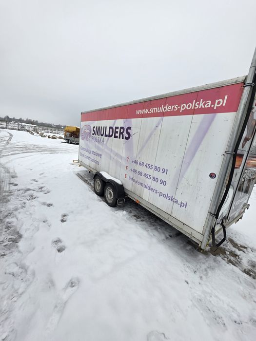 Przyczepa socjalna kontener barak