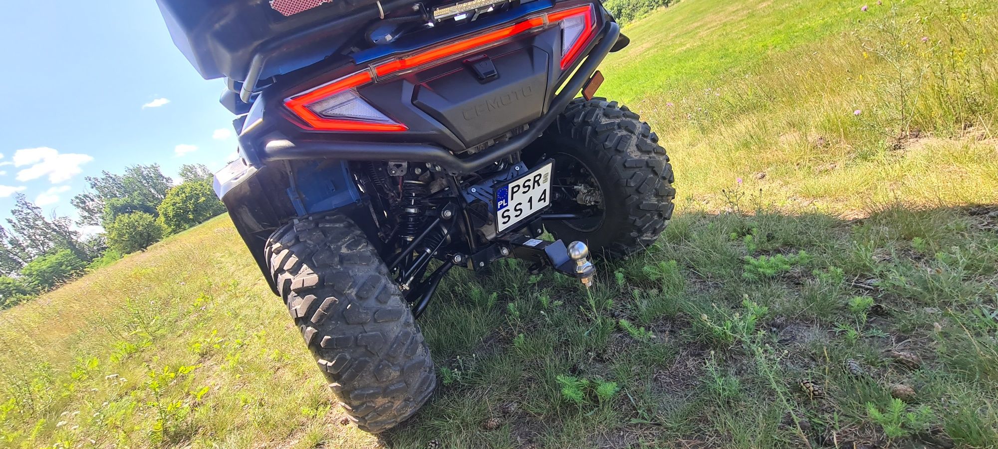 QUAD CFORCE 625 TOURING long , Doinwestowany,  zamiana