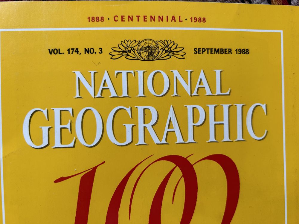 National Geographic 100 years 1988