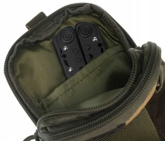 Saszetka biodrowa cordura turystyczna camo moro wojskowa do paska 004
