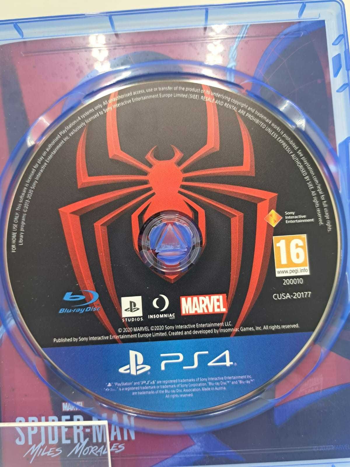 Marvel Spide-Man Miles Morales Ps4