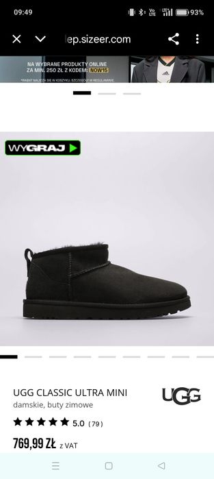 UGG classic ultra mini