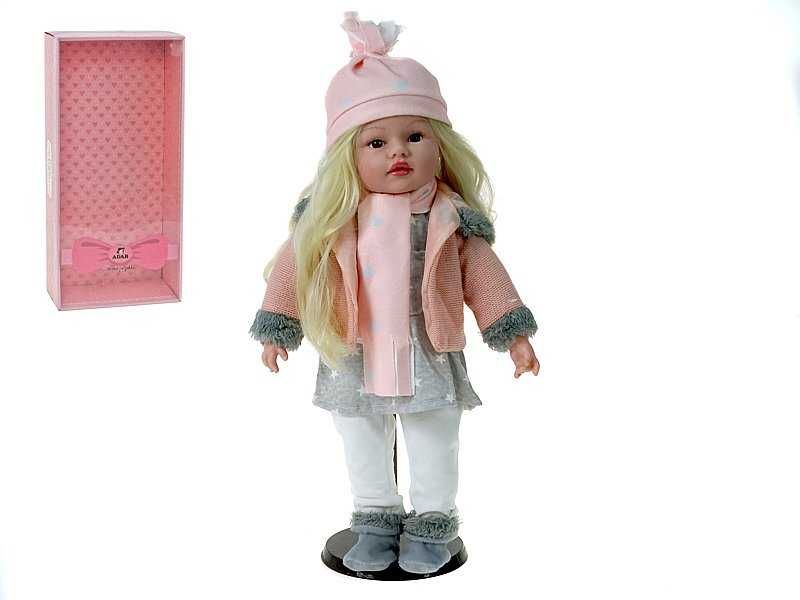 LALKA MIX wzorów, mówi i śpiwea 45 CM